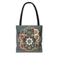 "Boho Blossom Hamsa Tote"