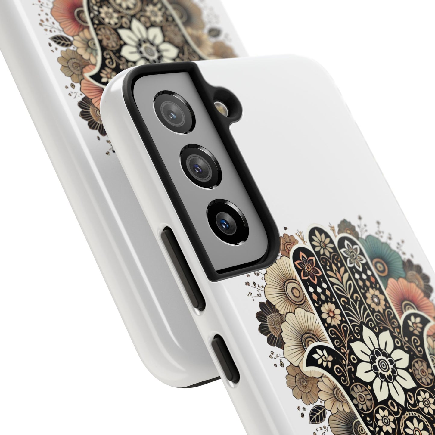 "Boho Blossom Hamsa Phone Case"