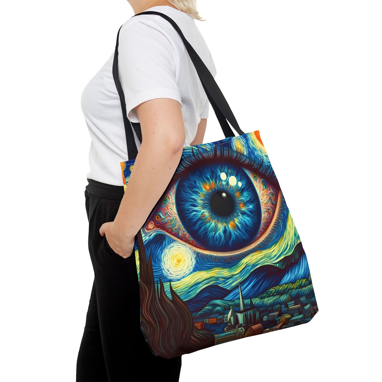 "Because Van Gogh Didn’t Have Enough Eyeballs in His Work" -Canvas Tote