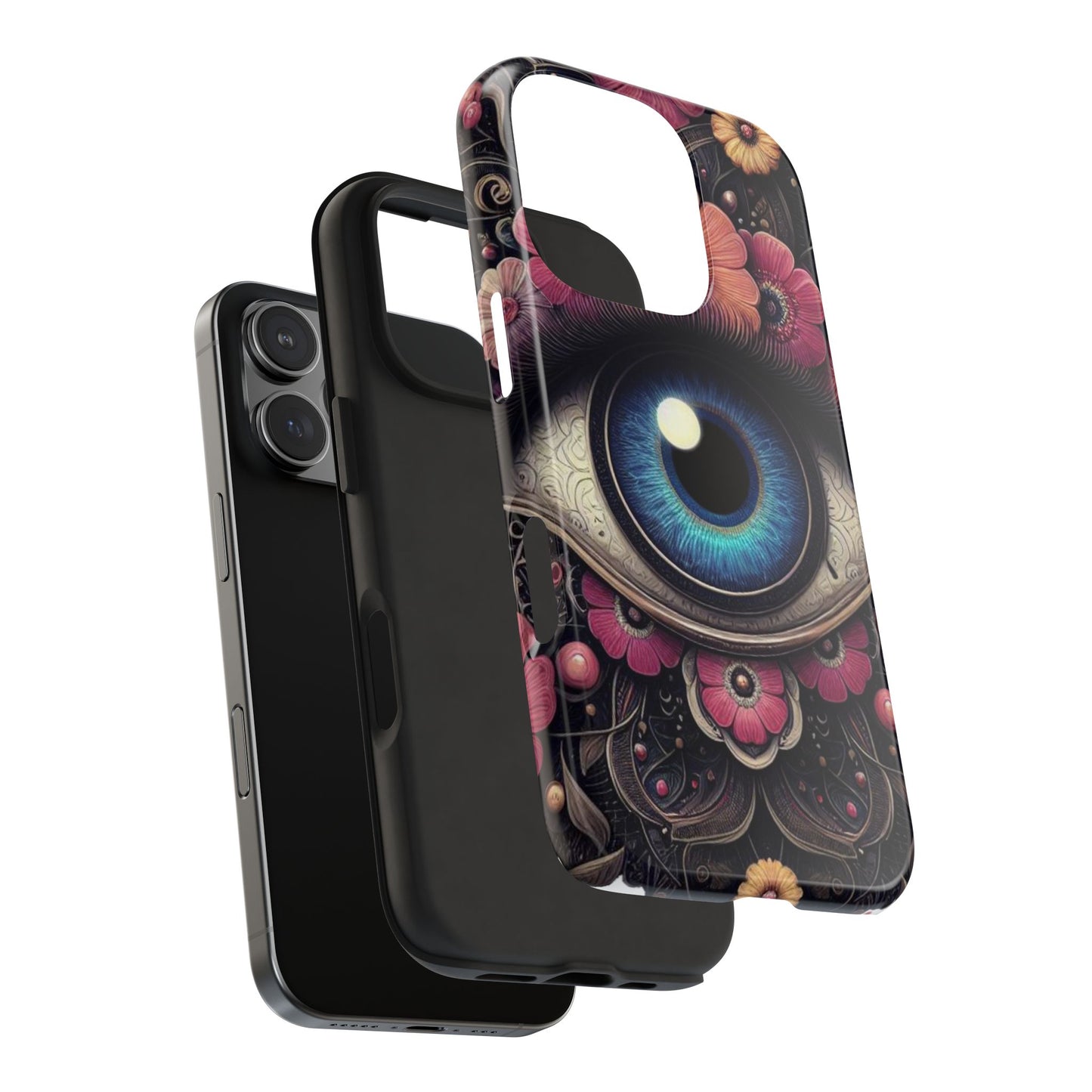 "Enchanting Eye Phone Case – Shield Your iPhone 15 in Style"