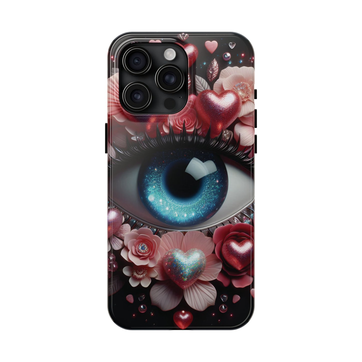 "Celestial Heart Guardian Phone Case"